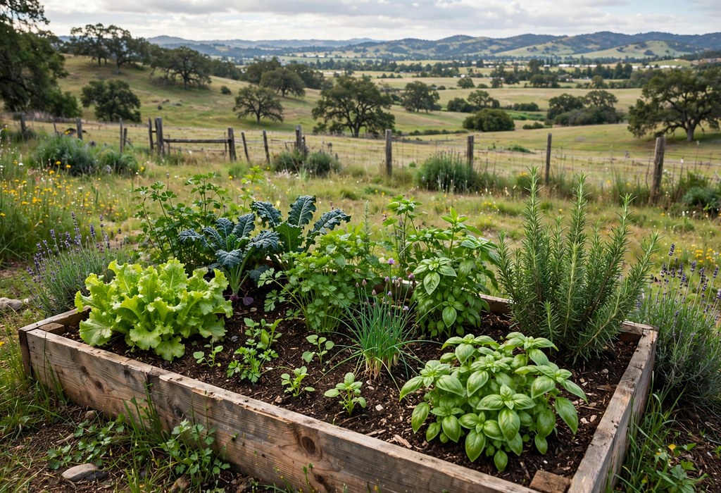 Fresh compost and loose soil prepared for a new garden bed